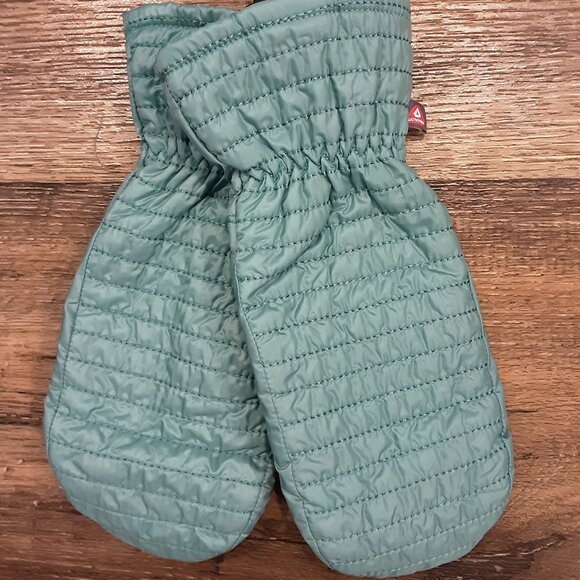 Women's L.L. Bean Mittens Gloves Size Small Soft Juniper #504965 - NWT - Picture 1 of 6